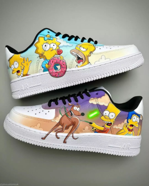 2-The Simpsons Air Force 1 Custom -202207157651420420