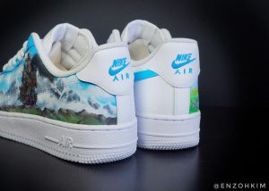 4-Howls Moving Castle Air Force 1 Custom -202207189191420420
