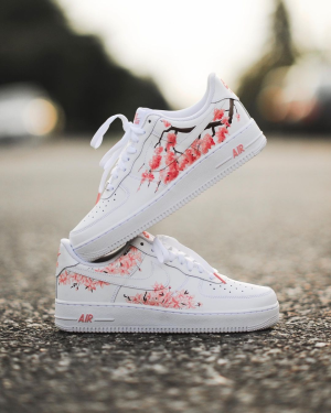 1-Cherry Blossoms Air Force 1 Custom -202207160191420420