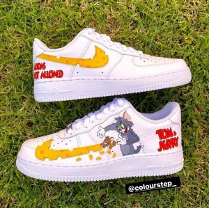 tom and jerry air force 1 custom 2022111549081420420