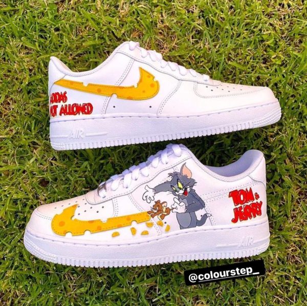 Tom And Jerry Air Force 1 Custom -2022111549081420420