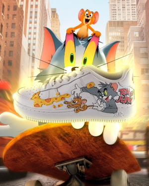 3-Tom and Jerry Air Force 1 Custom -2022111397781420420