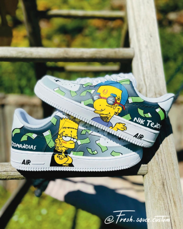 The Simpsons Air Force 1 Custom -2022111391981420420