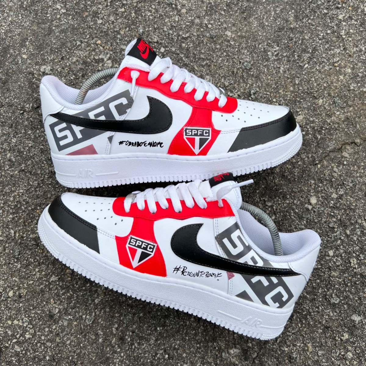 Acm Shop Tricolor Paulista Air Force agile 1 Custom nike air max defy run size 12 clearance
