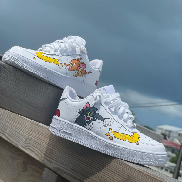 Tom and Jerry Air Force 1 Custom -2022111291783420420