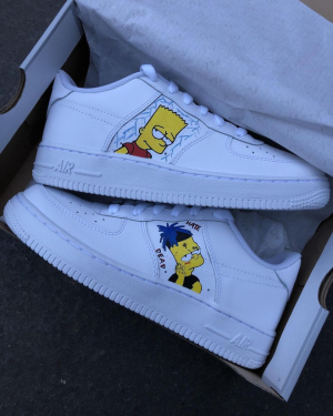 2-The Simpsons Air Force 1 Custom -2022111961081420420