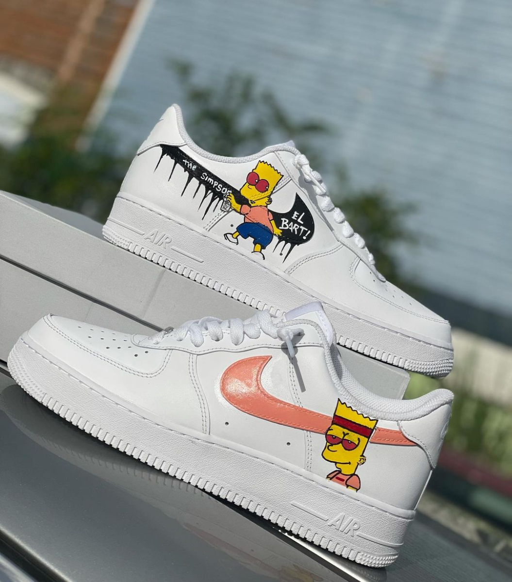 Nike air force 1 homer simpson online