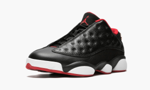 4-Air Jordan 13 Retro Low "Bred" - 2799-15711