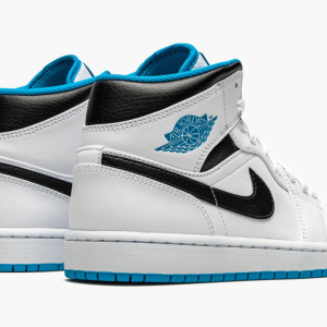 3 air jordan 1 mid white laser blue 2799 22074