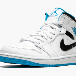 4 air jordan 1 mid white laser blue 2799 22074