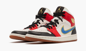 2-Wmns Air Jordan 1 Mid Se "Let(Her)Man" - 2799-29848