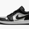 wmns air jordan 1 low se silver toe 2799 30190