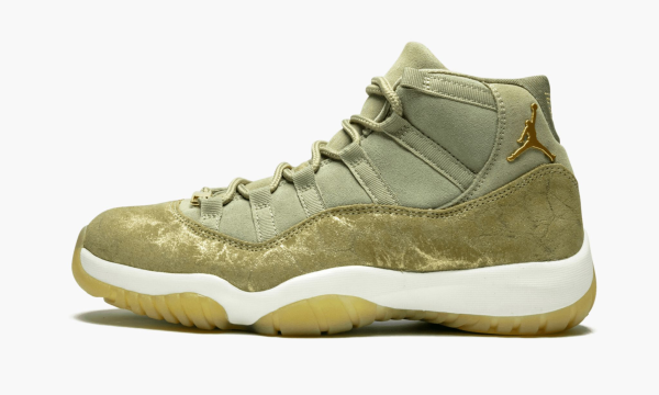 wmns air jordan Fleece 11 retro neutral olive 2799 43866