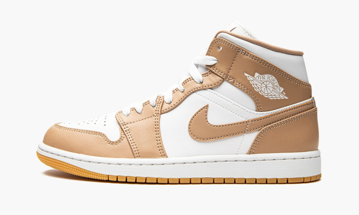 air jordan 1 mid tan gum 2799 90275