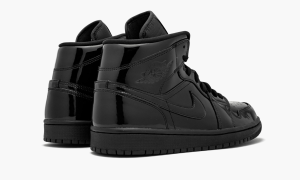 3-Wmns Air Jordan 1 Mid "Black Patent Leather" - 2799-95110
