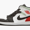 jordan game 1 mid se red grey black toe 2799 107174