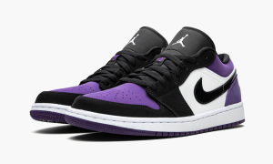 8 air jordan 1 low court purple 2799 107586