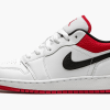 air jordan Poision 1 low gs white gym red 2799 114798