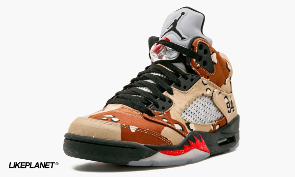 8 air jordan 5 retro supreme camo 2799 124449