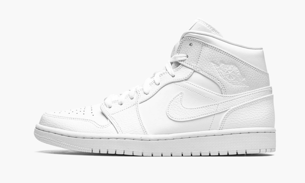 air jordan 1 mid triple white 2799 141789