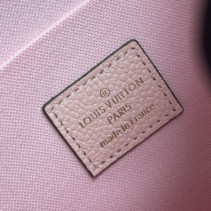10 louis vuitton felicie pochette monogram empreinte pink for women womens bags shoulder and crossbody bags 83in21cm lv m80498 2799 100