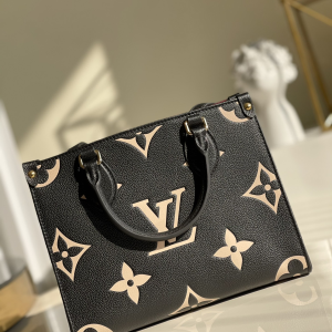 2 louis vuitton handle bag 25cm black 2799 107