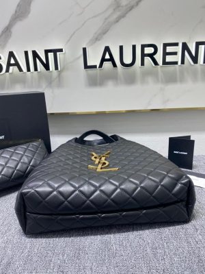 13 saint laurent icare maxi shopping bag for women 169in43cm black ysl 698651aaang1000 2799 111