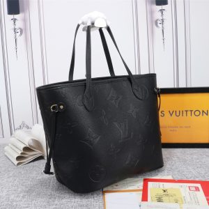 10 louis vuitton neverfull mm tote bag monogram empreinte black for women womens handbags shoulder bags 122in31cm lv m45685 2799 113