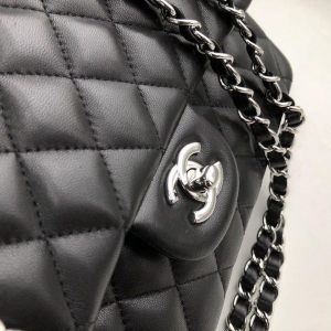 3 chanel classic handbag black for women 99in255cm a01112 2799 116
