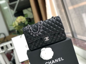 5 chanel classic handbag black for women 99in255cm a01112 2799 116