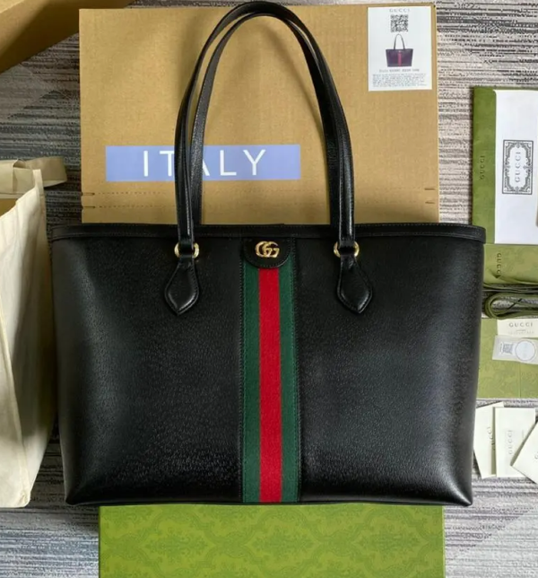 gucci ophidia medium tote black for women 15in38cm gg 631685 cwg1a 1060 2799 121
