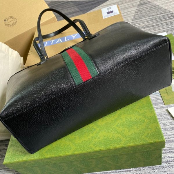 Tiger Marron Buy Ladies Love It - Green & Black Leather Tote Bag Online in India GREEN & Black