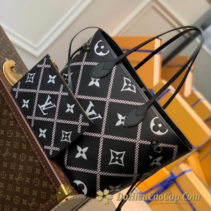 louis vuitton neverfull mm monogram empreinte black for women womens handbags tote bags 122in31cm lv m46040 2799 160