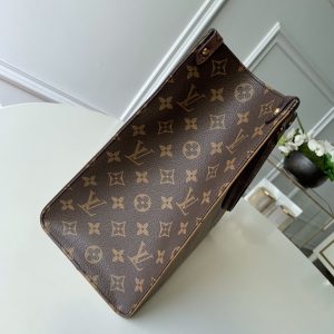 2 louis vuitton onthego mm monogram and monogram reverse canvas for women womens handbags shoulder bags 138in35cm lv m45321 2799 170