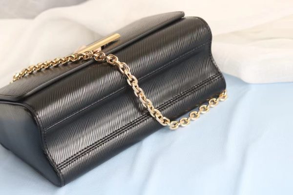 1 louis vuitton twist mm epi black for women womens handbags shoulder and crossbody bags 94in23cm lv 2799 172
