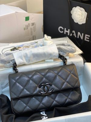 chanel small flap bag black for women 78in20cm 2799 189