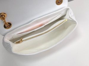1-Louis Vuitton New Wave Chain Bag White For Women, Women’s Handbags, Shoulder And Crossbody Bags 9.4in/24cm LV M58549  - 2799-203