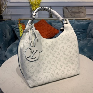 Louis Vuitton Carmel Hobo Bag Ivory For Women, Women’s Handbags, Shoulder Bags 13.8in/40cm LV  - 2799-206