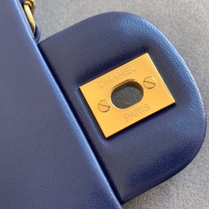 4 chanel classic handbag navy blue for women 99in255cm a01112 2799 213
