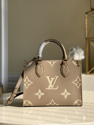 Louis Vuitton Handle Bag 25cm Light-Brown  - 2799-222