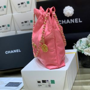 1 chanel 22 handbag coral pink for women 144 in37cm as3261 b08037 nh621 2799 237