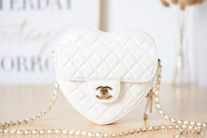 chanel mini heart bag white for women 7in18cm as3191 b07958 10601 2799 239