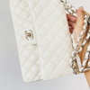 chanel small classic handbag white for women womens bags 91in23cm 2799 265