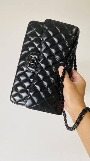 1 chanel small classic handbag black for women womens bags 91in23cm 2799 266