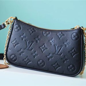 6 louis vuitton easy pouch on strap monogram empreinte black for women womens handbags shoulder bags and crossbody bags 75in19cm lv m80349 2799 268