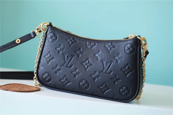 6 louis vuitton easy pouch on strap monogram empreinte black for women womens handbags shoulder bags and crossbody bags 75in19cm lv m80349 2799 268