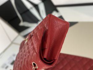 4 cessaire chanel classic handbag 26cm red for women a01112 2799 283