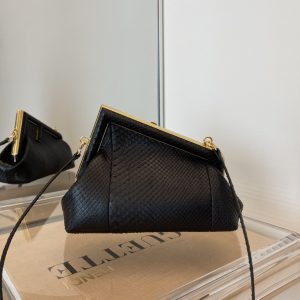 1 fendi first small black for women womens bags shoulder and crossbody bags 102in26cm ff 8bp129a 2799 285