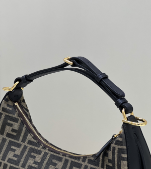 1 fendi Logo fendigraphy small brown for women womens handbags shoulder bags 114in29cm 8br798 2799 286