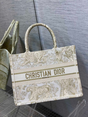 christian dior medium dior book tote gold tone toile de jouy embroidery gold for women womens handbags 36cm cd m1296ztqo m01e 2799 289